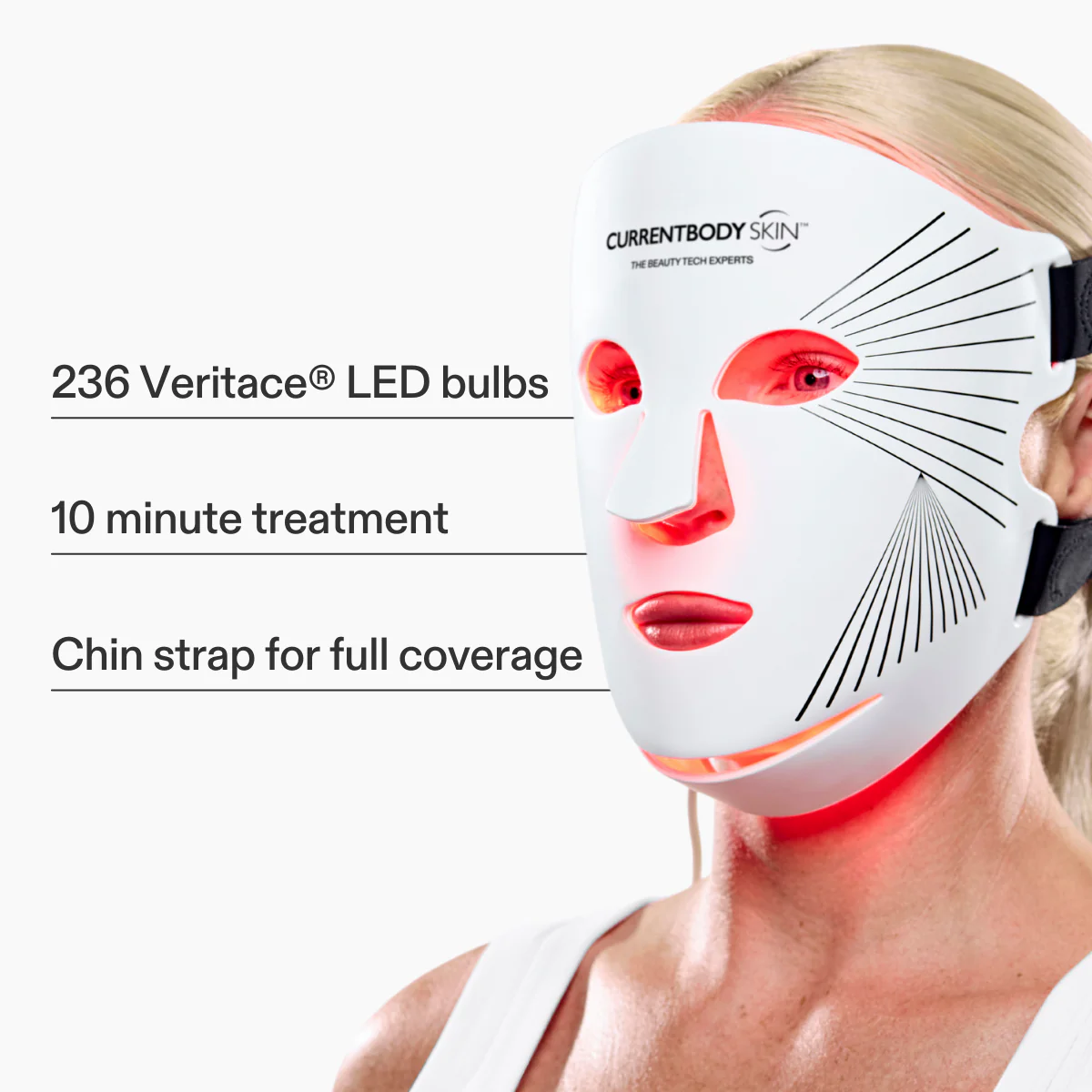 CurrentBody Skin LED Red Light Therapy Face Mask - Image 12